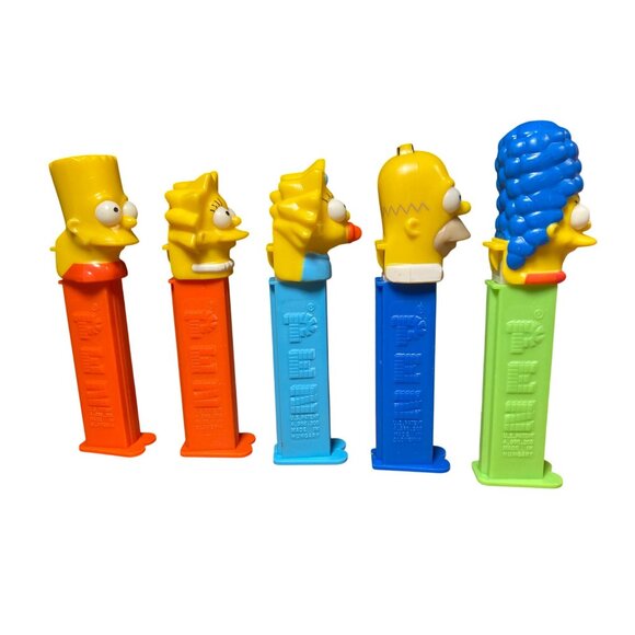The Simpsons Pez Dispenser Set Of 5 Collectible Characters - Picture 9 of 10